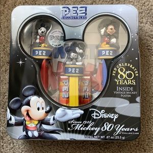 Disney PEZ Collectibles Mickey 80 Years inc Poster